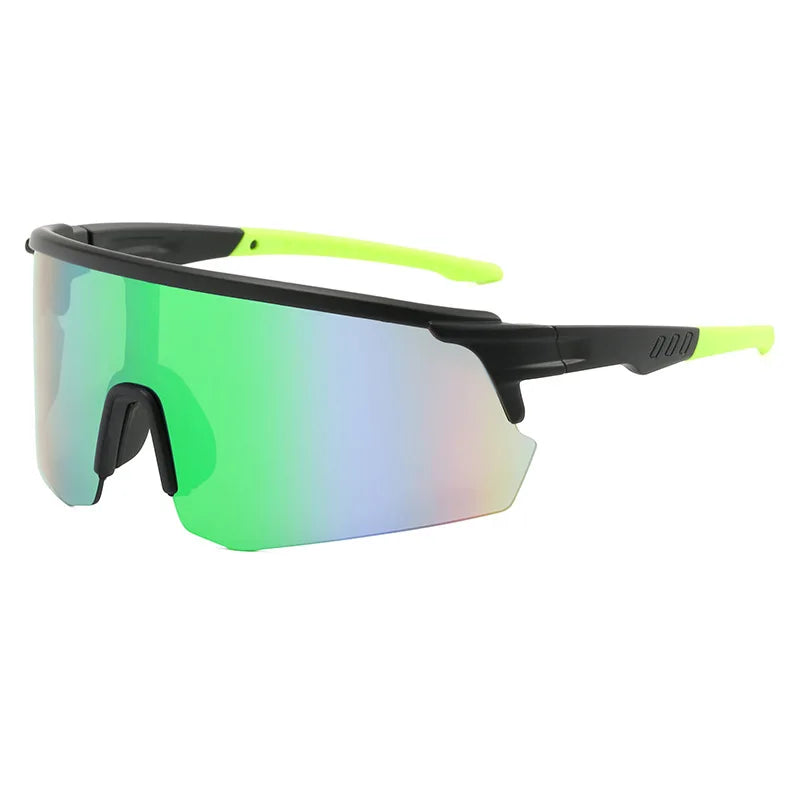 RUNNR Sports Sunglasses — UV400 Protection · Anti-Fog · Mirrored Wraparound Lens