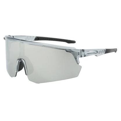 RUNNR Sports Sunglasses — UV400 Protection · Anti-Fog · Mirrored Wraparound Lens