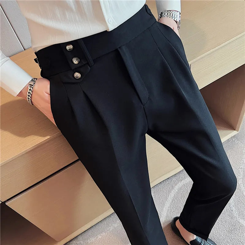 ARLINGTON® 2026 British Style High Waist Slim Fit Suit Pants for Men