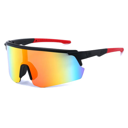 RUNNR Sports Sunglasses — UV400 Protection · Anti-Fog · Mirrored Wraparound Lens