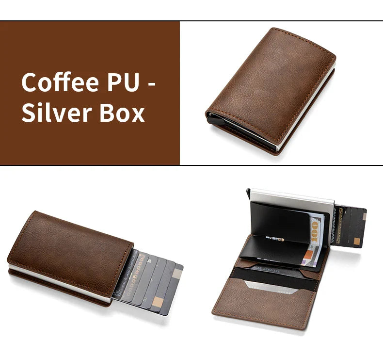 NERO® Minimalist RFID Blocking Card Holder Wallet for Men