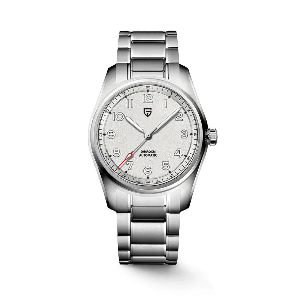 STELVON® 2026 New 38MM Men's Pilot Automatic Mechanical Watch NH35A YN55A Sapphire Waterproof 200m