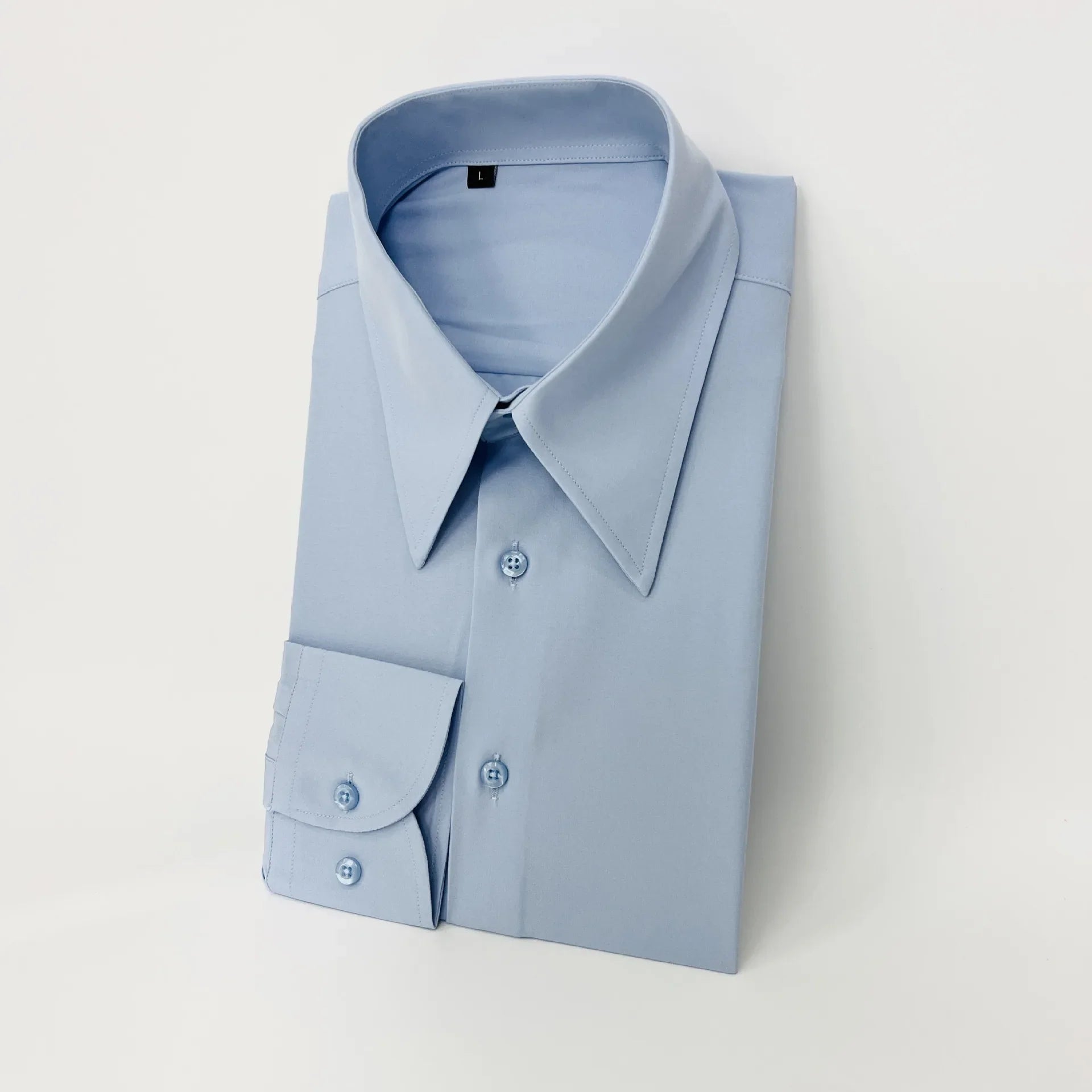 TESSARI® Ice Silk Button Business Polo Shirt
