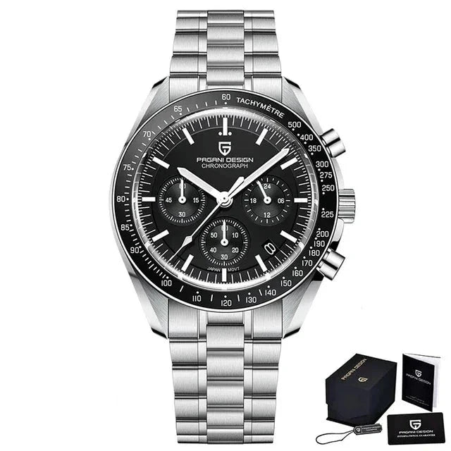 ENSINO® New Men's Automatic Date Sapphire Watch