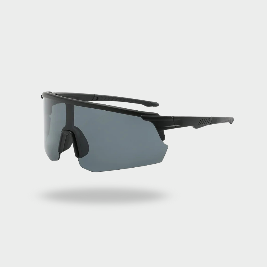 RUNNR Sports Sunglasses — UV400 Protection · Anti-Fog · Mirrored Wraparound Lens