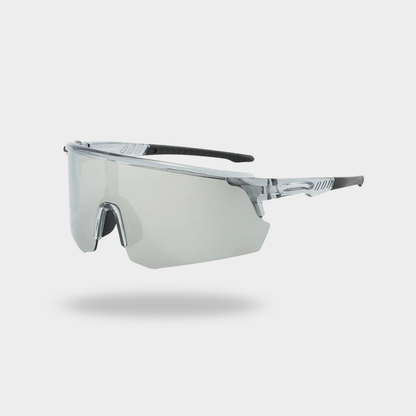 RUNNR Sports Sunglasses — UV400 Protection · Anti-Fog · Mirrored Wraparound Lens