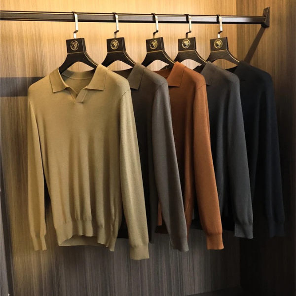 TORINO® Urban Knit Collared Sweater