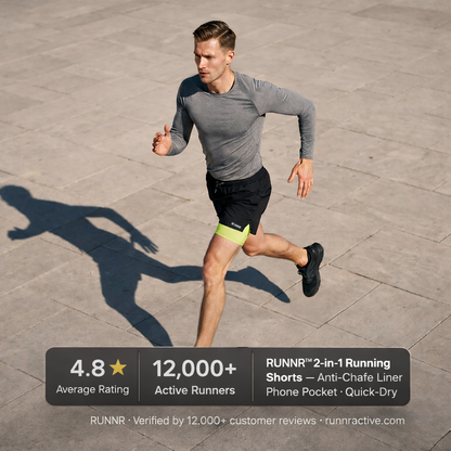 RUNNR ATHLETICS 2-in-1 Running Shorts