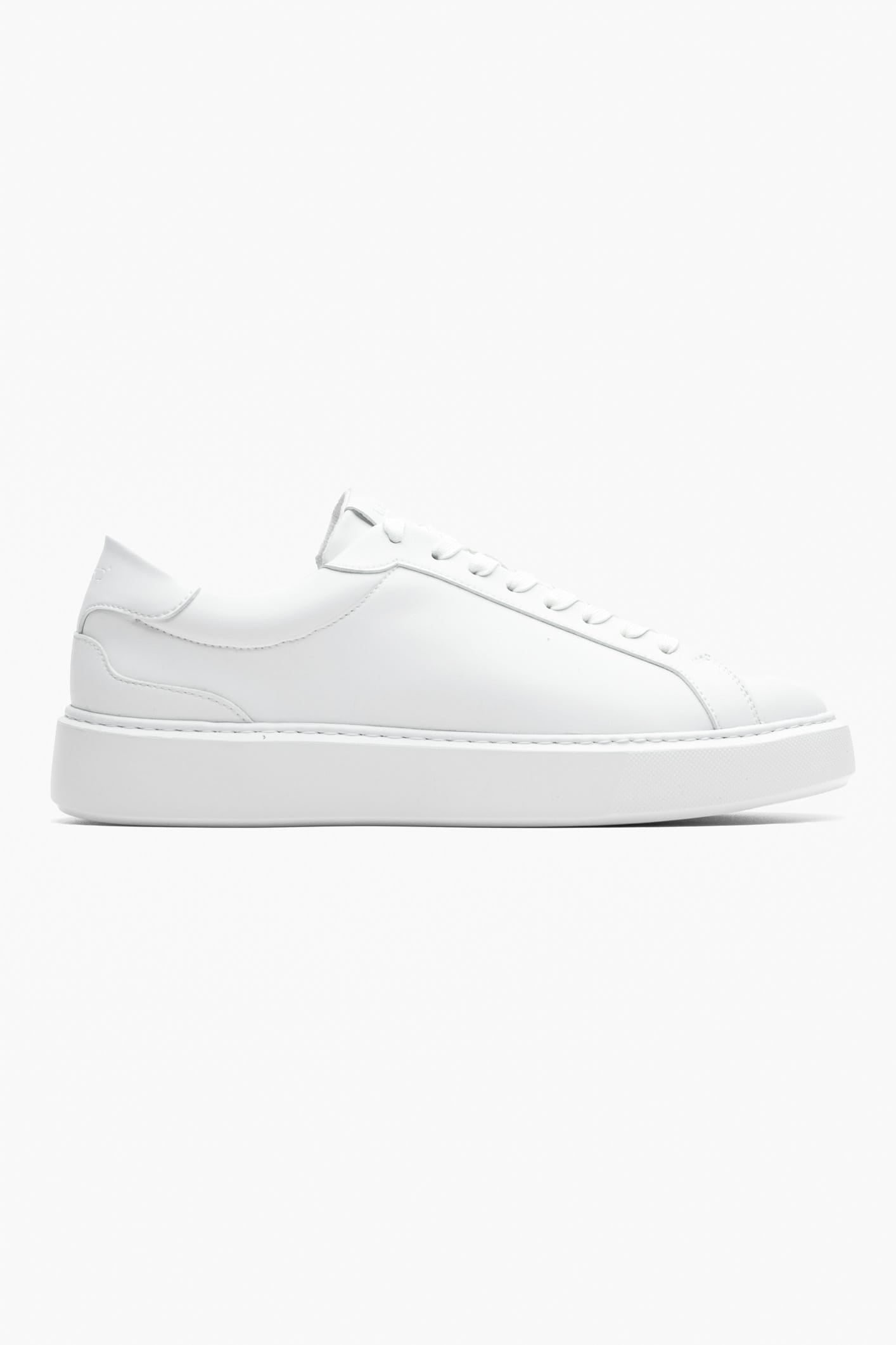 LEATHER TRAINER - WHITE