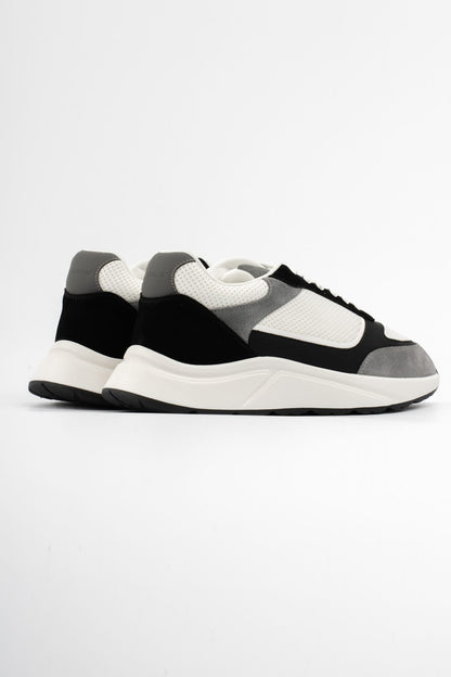 SOHO RUNNER - BLACK GREY WHITE