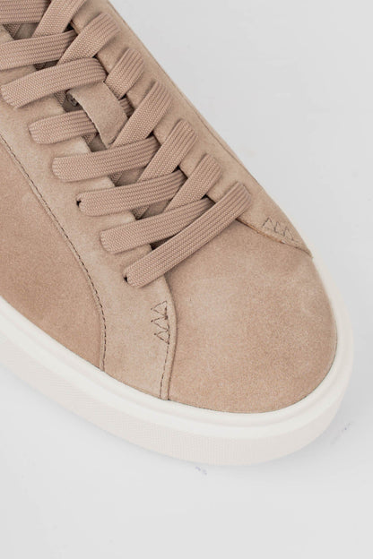 SUEDE TRAINER - BEIGE