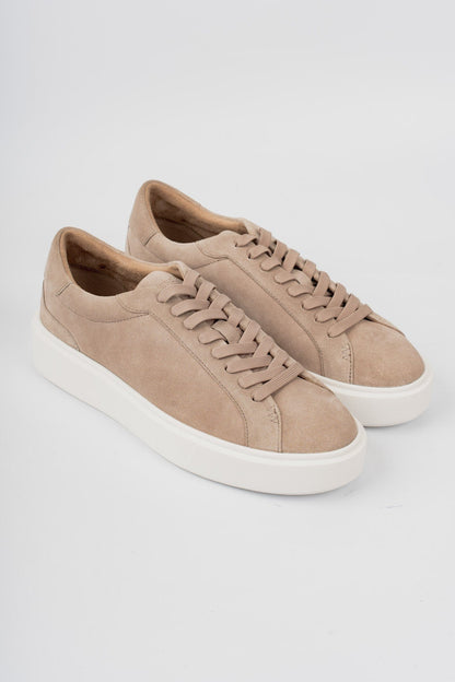 SUEDE TRAINER - BEIGE