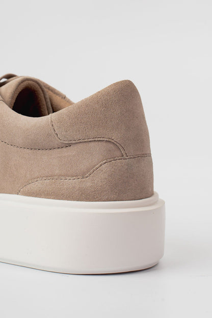 SUEDE TRAINER - BEIGE