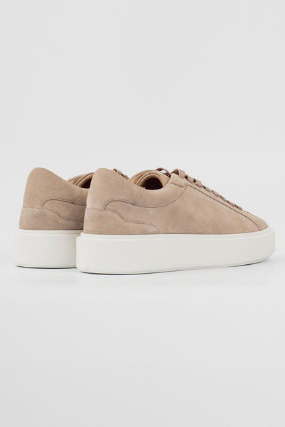 SUEDE TRAINER - BEIGE