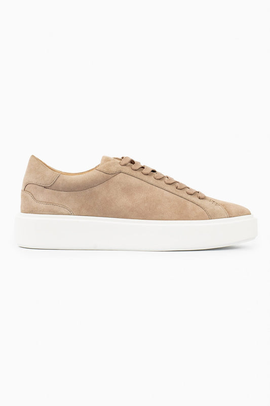 SUEDE TRAINER - BEIGE