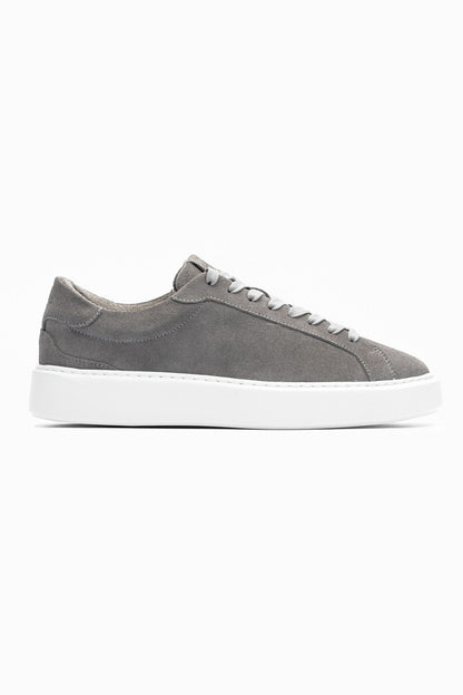 SUEDE TRAINER - DARK GREY