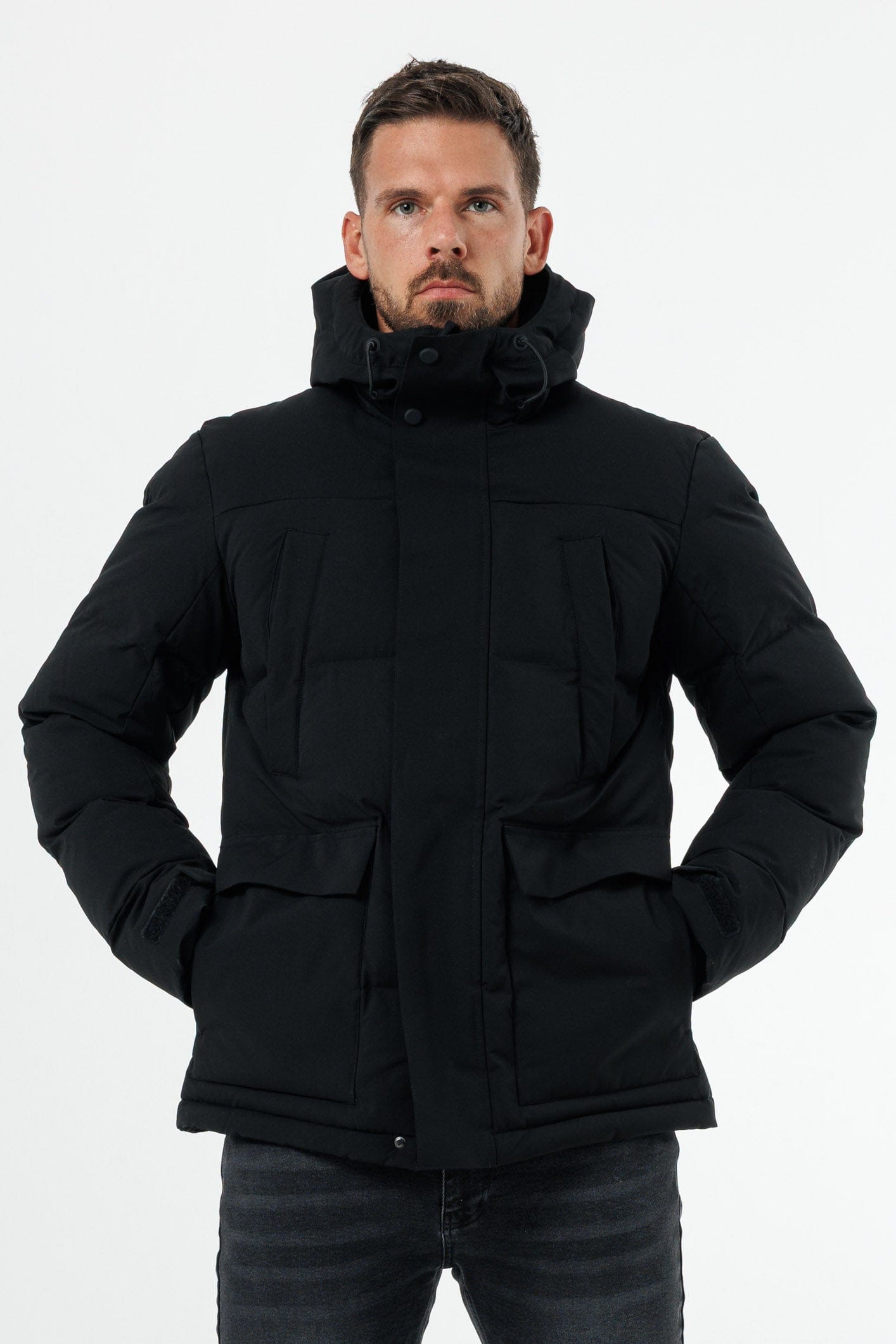 PARKA JACKET - BLACK