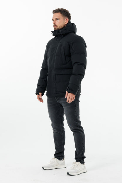 PARKA JACKET - BLACK