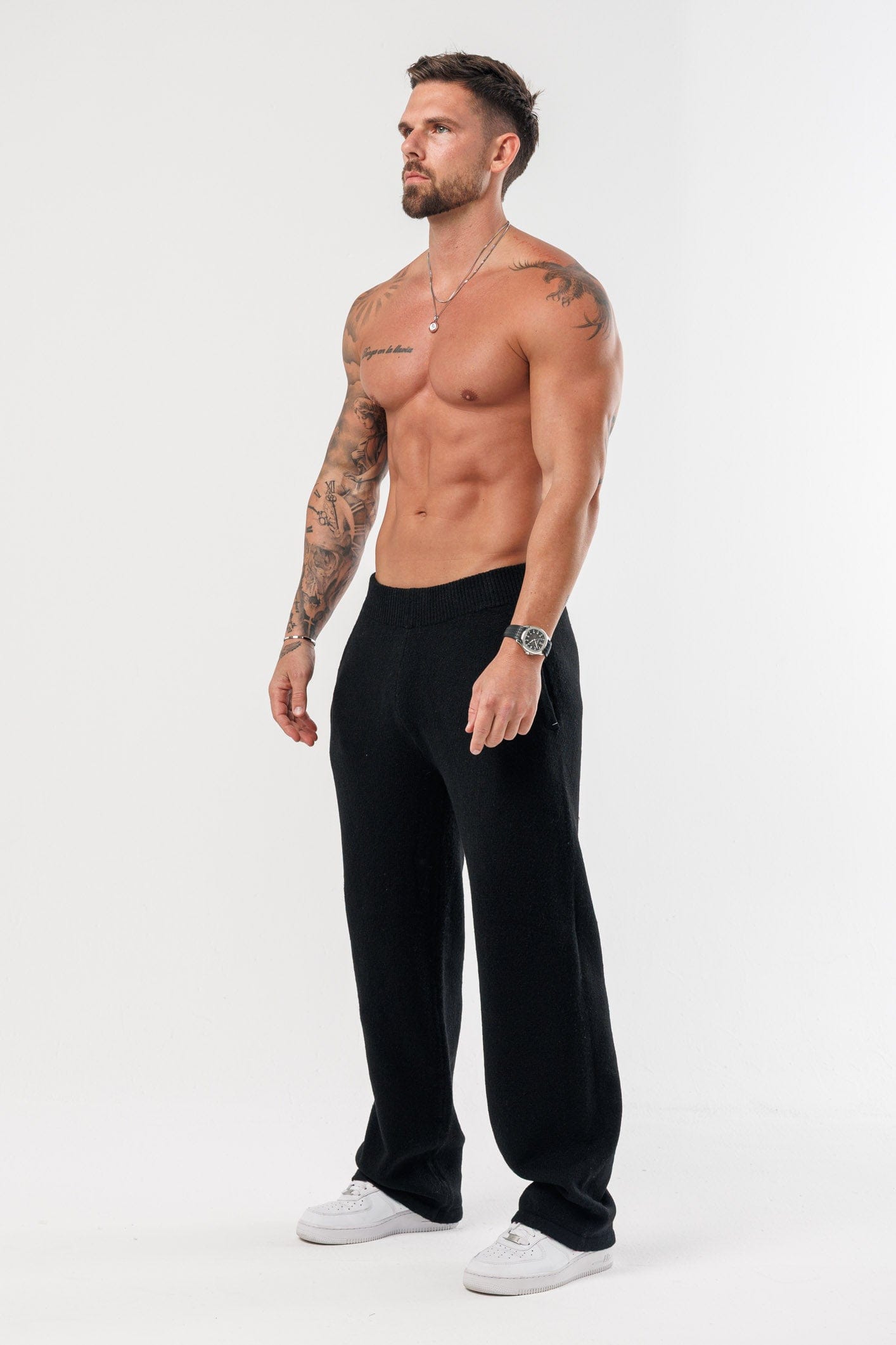 KNIT JOGGER - BLACK
