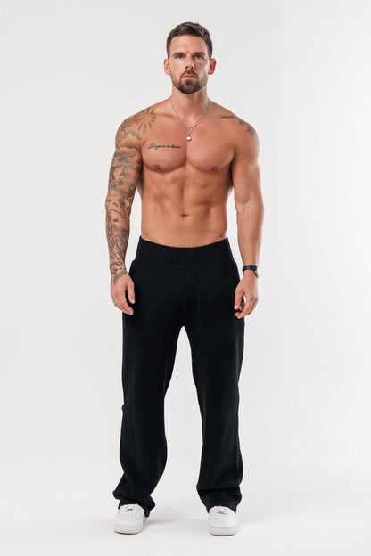 KNIT JOGGER - BLACK