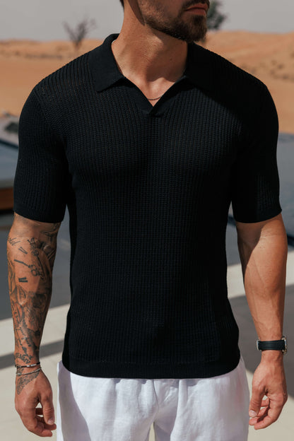 AERO POLO - BLACK