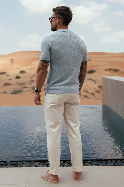 NOIR POLO - BABY BLUE