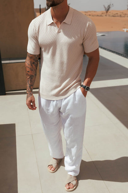 NOIR POLO - CREAM