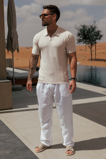NOIR POLO - CREAM