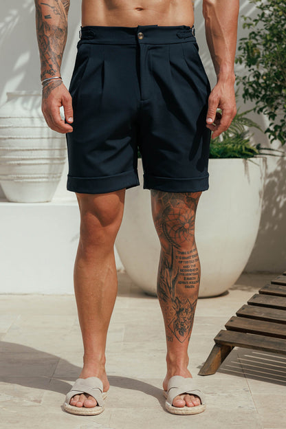PREMIUM SIDE CINCH SHORT - NAVY