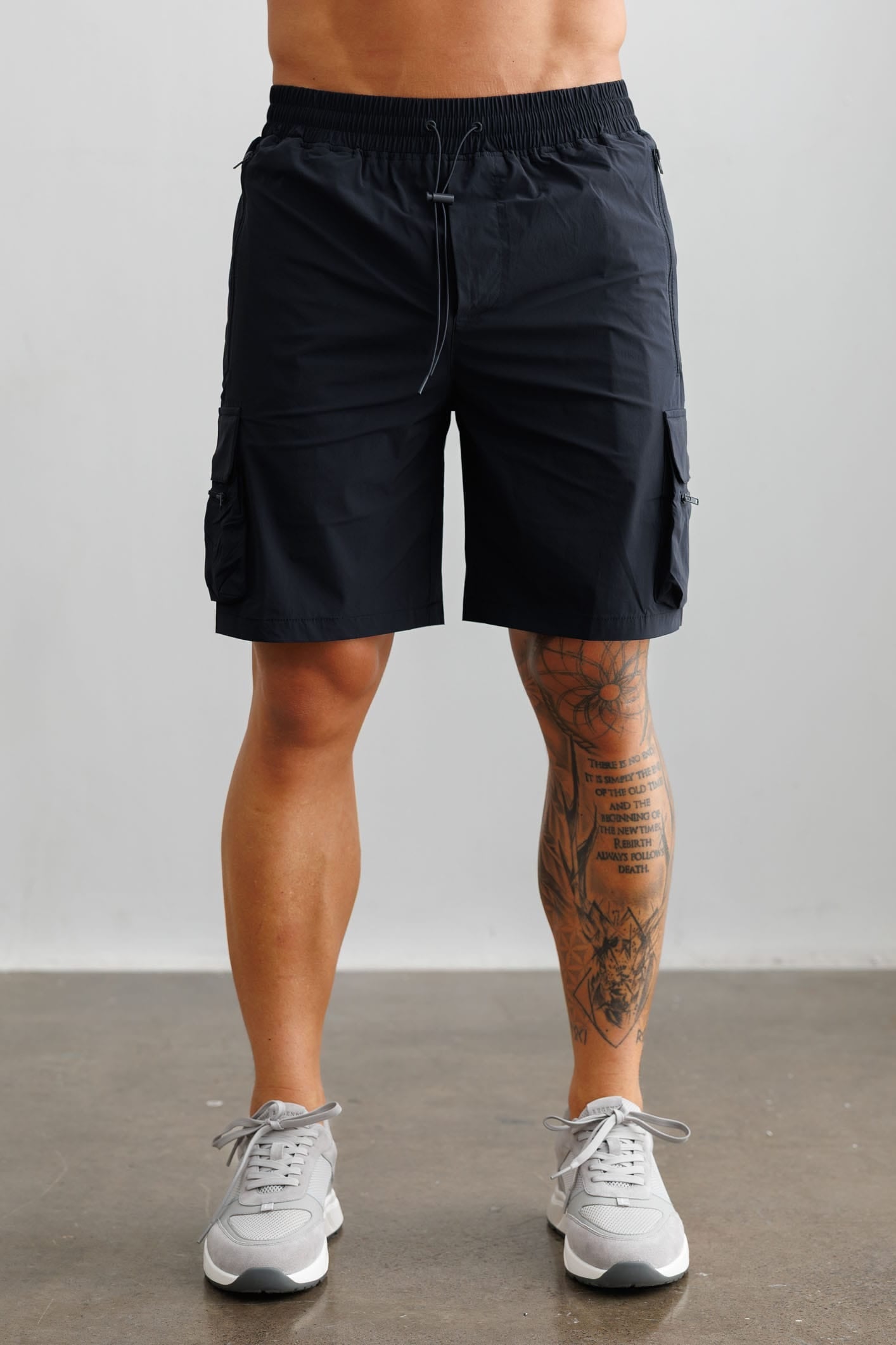 TECHNICAL CARGO SHORTS - NAVY