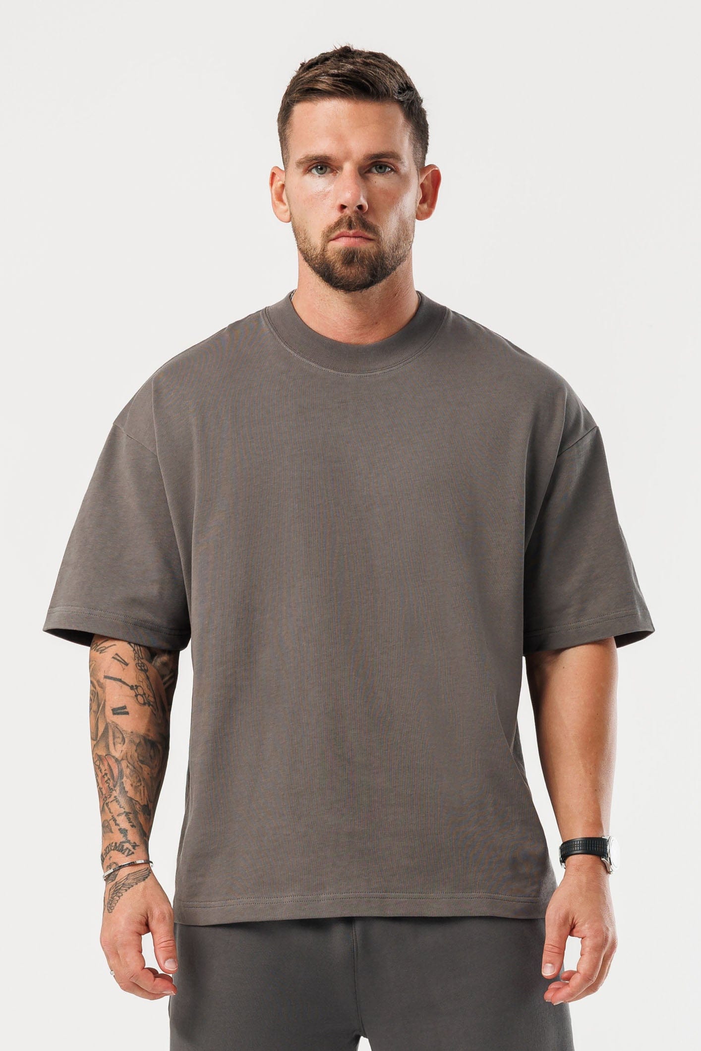 OVERSIZED T-SHIRT - VINTAGE KHAKI