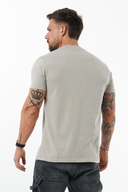 PREMIUM BASICS T-SHIRT - CONCRETE