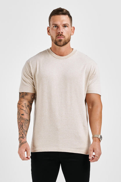 PREMIUM BASICS T-SHIRT (NO LOGO) - FOG
