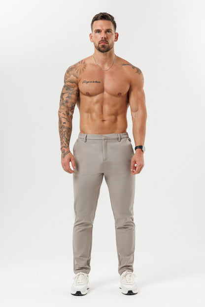 HYBRID TROUSER - MOCHA