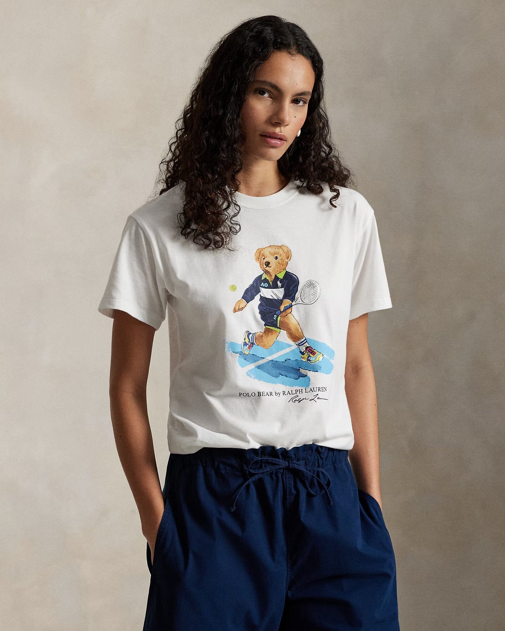 RL Australian Open Polo Bear Jersey T-Shirt