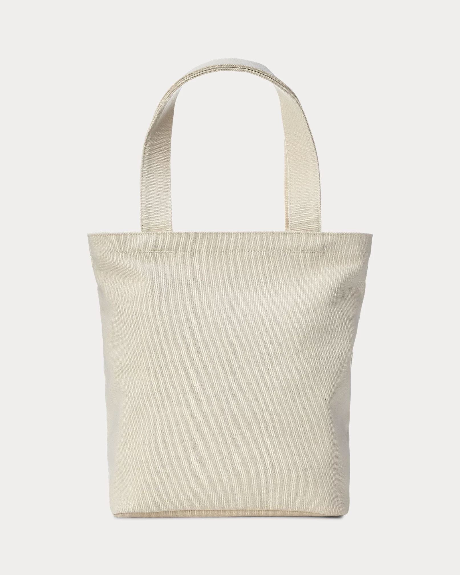 RL Polo Bear Cotton Canvas Tote
